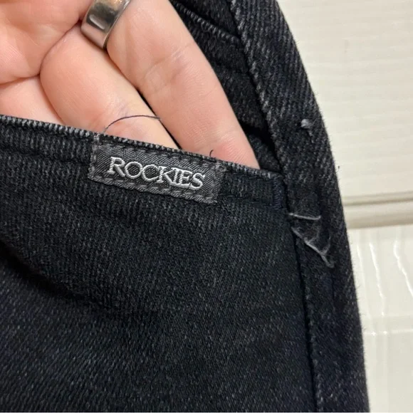 VTG 1980’s 1990’s Black High Rise Rockie Mountain Jeans